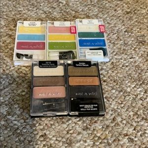 Wet N Wild eyeshadow trios